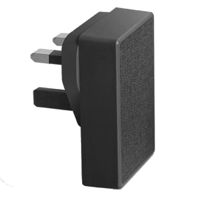 

Uniq votre slim duo usb-c + usb-a 20w wall charger - black