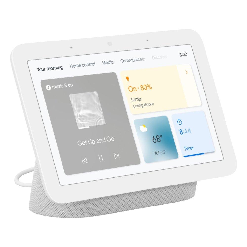 

Google nest hub 2nd gen 7-inch smart home assistant - chalk