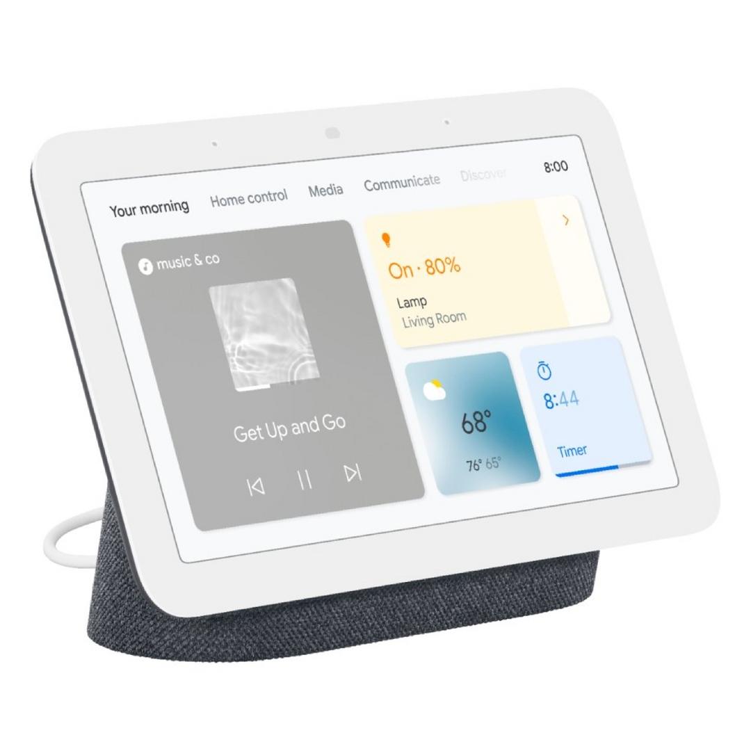 Google Nest Hub 2nd Gen 7-inch Smart Home Assistant - Charcoal