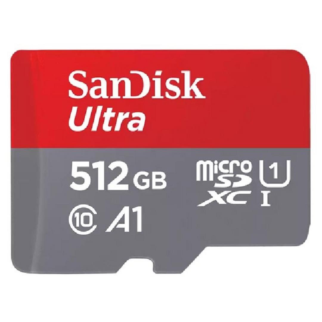 SanDisk Ultra MicroSDXC 512GB UHS-I 100MB/S Memory Card