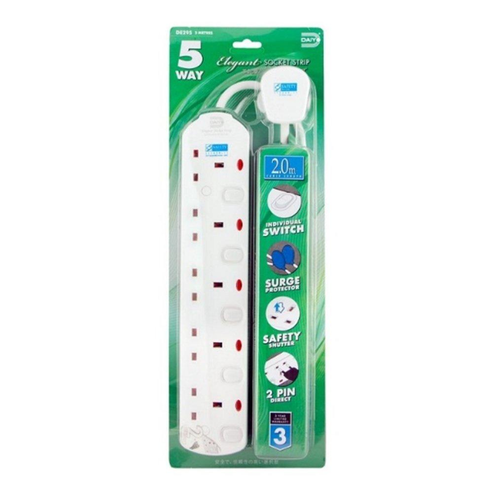 

Rtc socket 5 way 2 meter