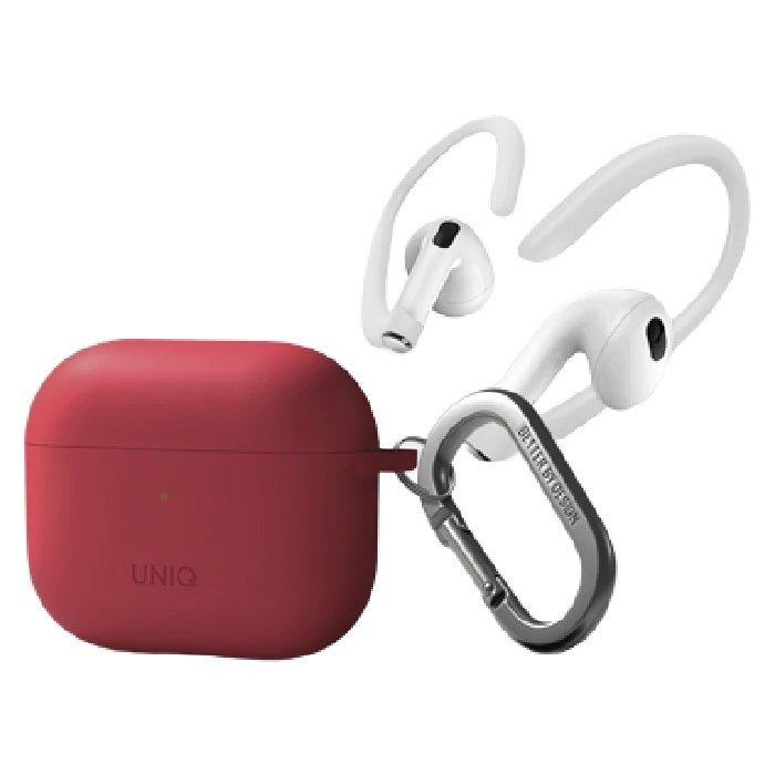 

Uniq nexo silicone airpods 3 case with ear hooks - pink