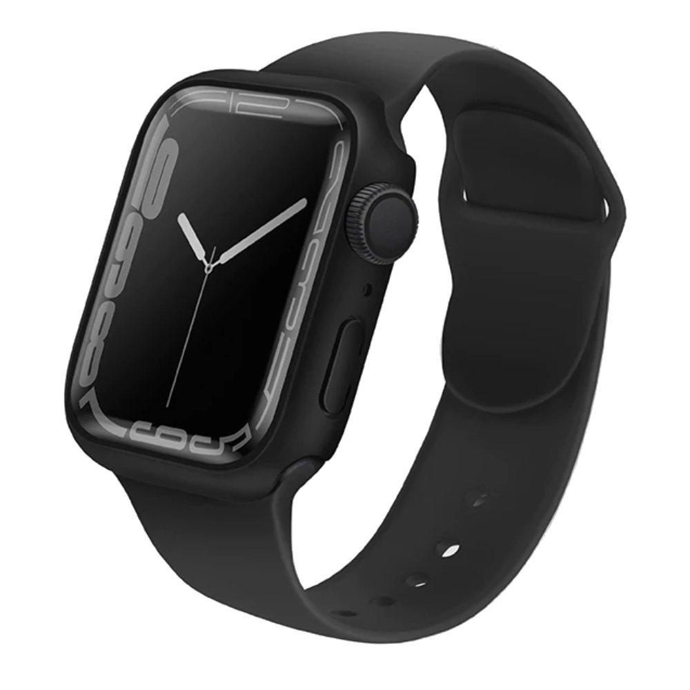 

Uniq watch case 41mm with tempered glass screen protection - black