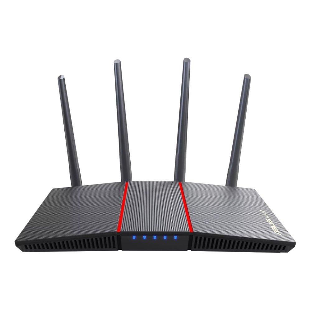 

Asus wi-fi 6 router, wireless ax, dual-band, rt-ax55 - black