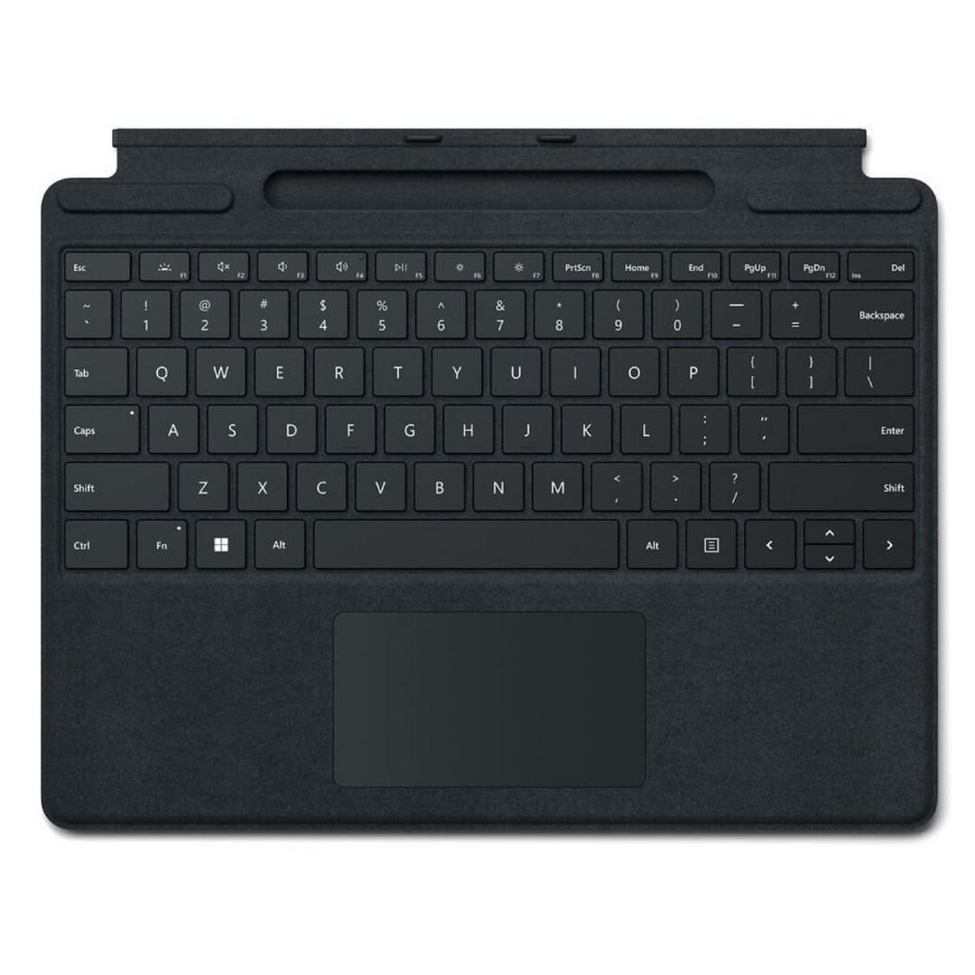 لوحة مفاتيح مايكروسوفت سيرفس برو سيجنتشر لبرو ٨، أسود (8XA-00014)