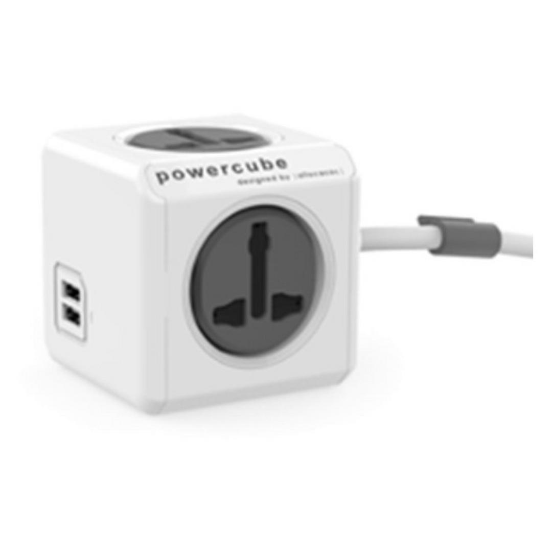 PowerCube Universal Extension with 4 Plugs - 3m Cable