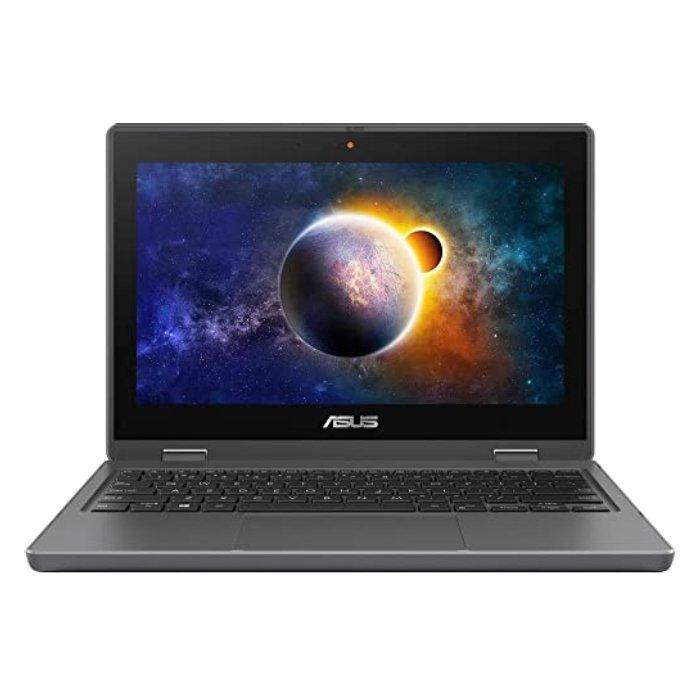 

Asus br1100f intel celeron n4500, 4gb ram, 128gb, 11. 6-inch flip laptop - grey