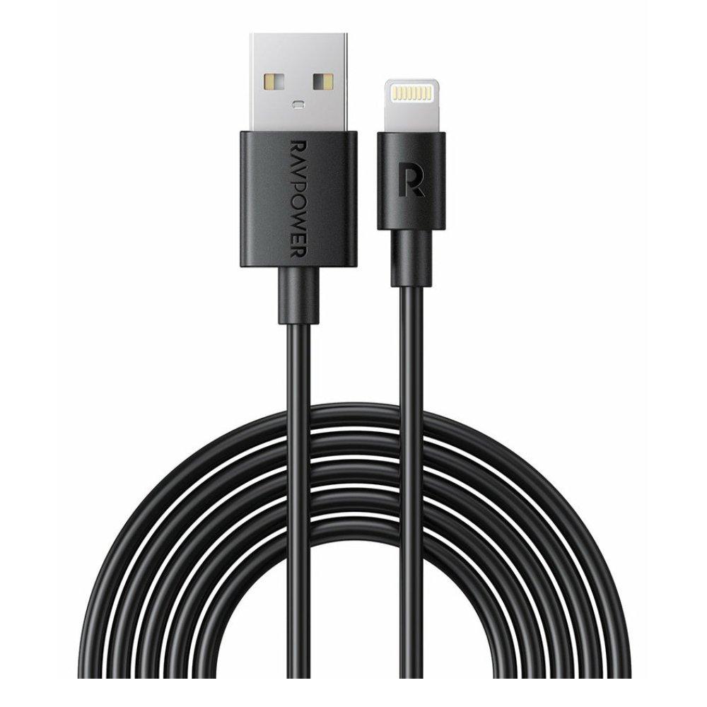 

Ravpower usb-a to lightning 1m cable - black