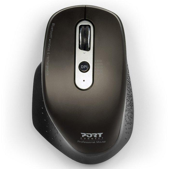 

Port wireless rechargeable office mouse, 900716 – black