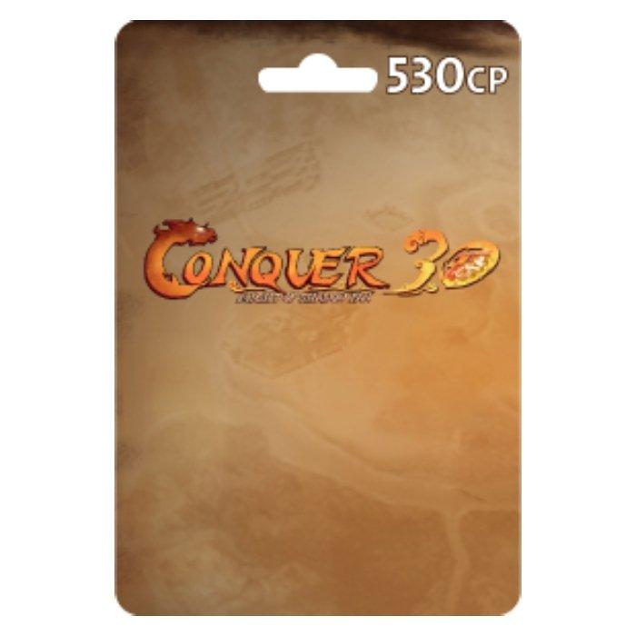 

Tq conquer online card - 530 cp