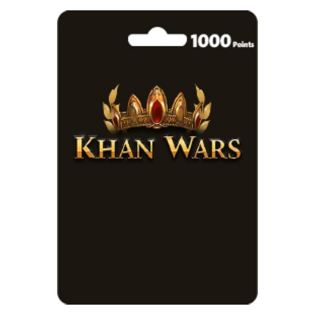 Khan Wars Card - 1000 Coins