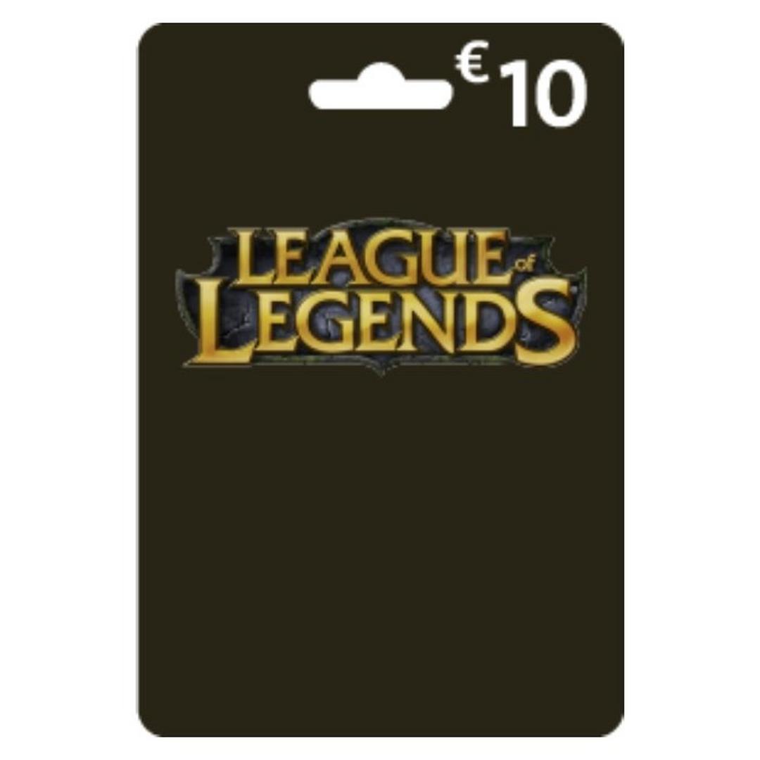 بطاقة ليج اوف ليجندز - 10 يورو