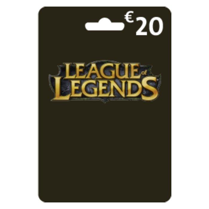 

League of legends - â‚¬20 card