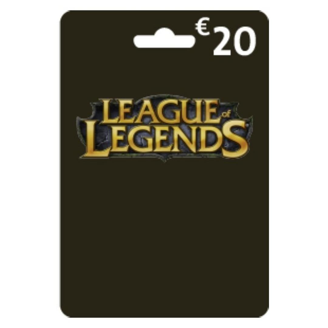 بطاقة ليج اوف ليجندز - 20 يورو