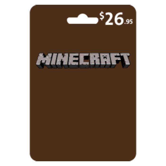 

Minecraft voucher $26. 95