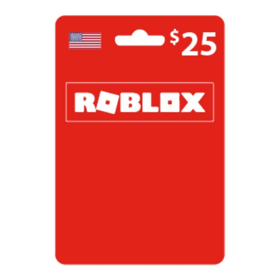 بطاقة لعبة روبلوكس 25 دولار - متجر أميركي