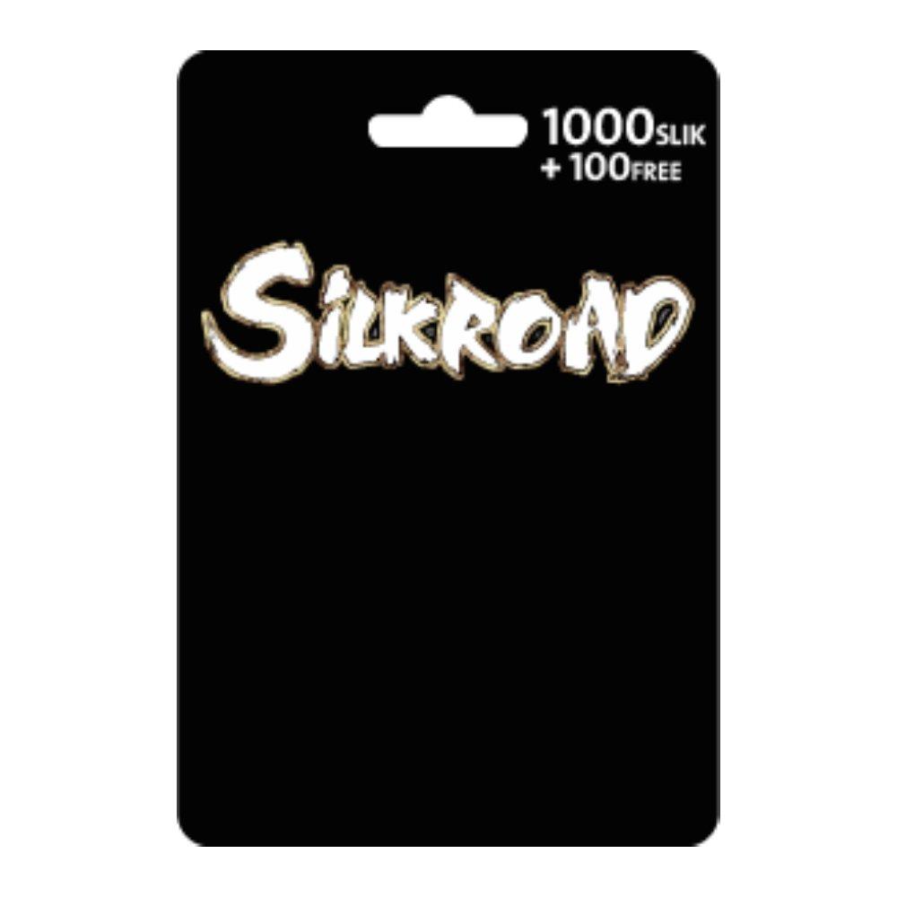 

Silkroad game card -1000 silk +100 silk free
