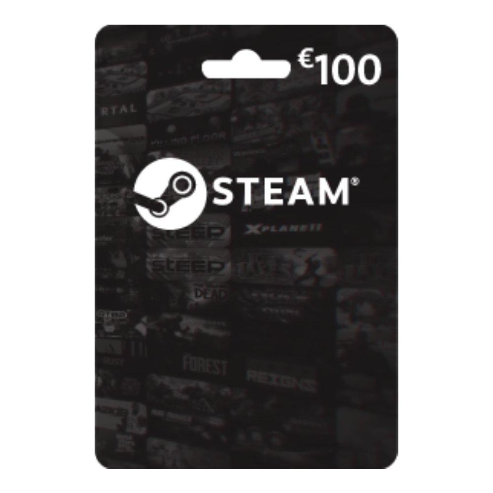 

Steam wallet card 100 eur