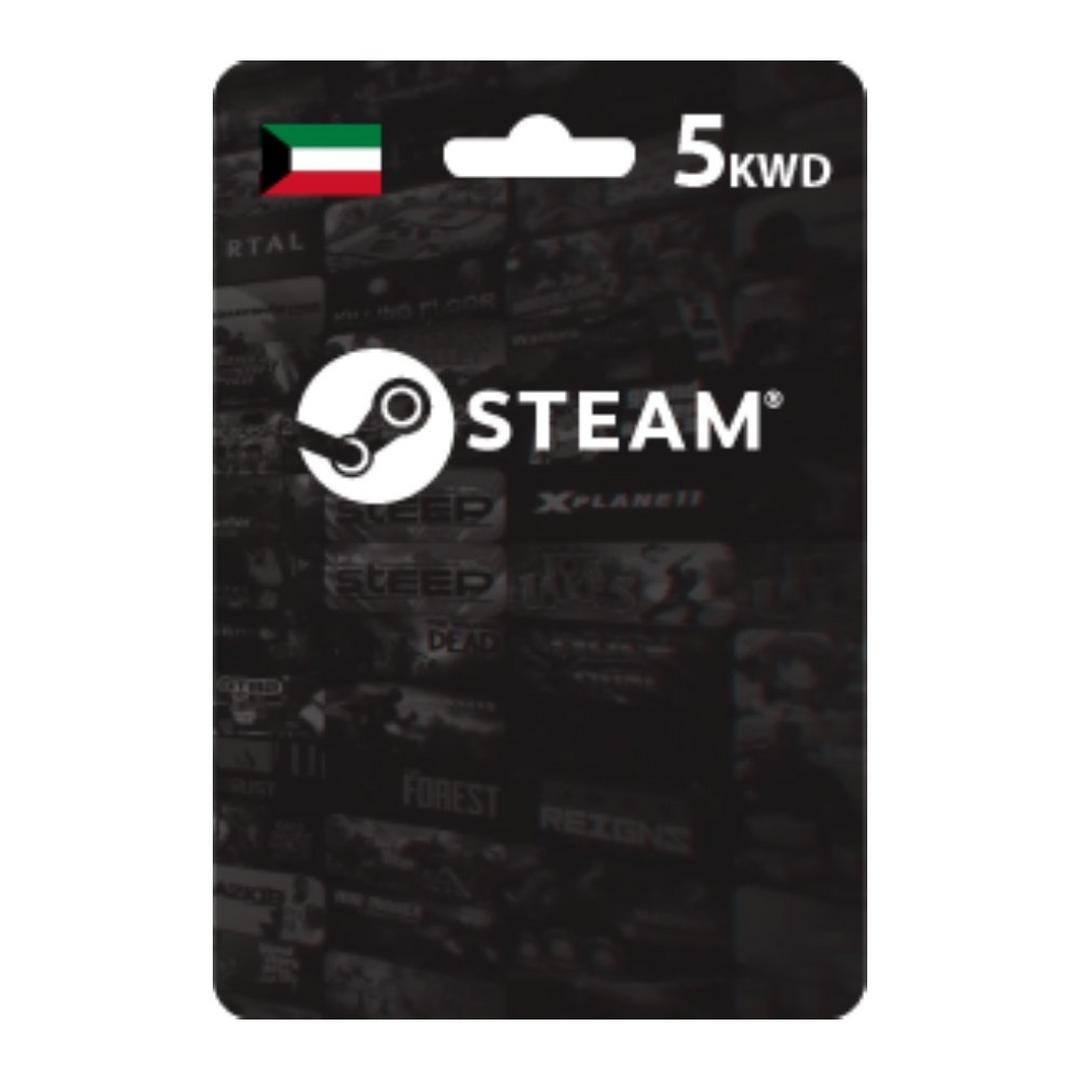 Steam Wallet Card 5 KWD