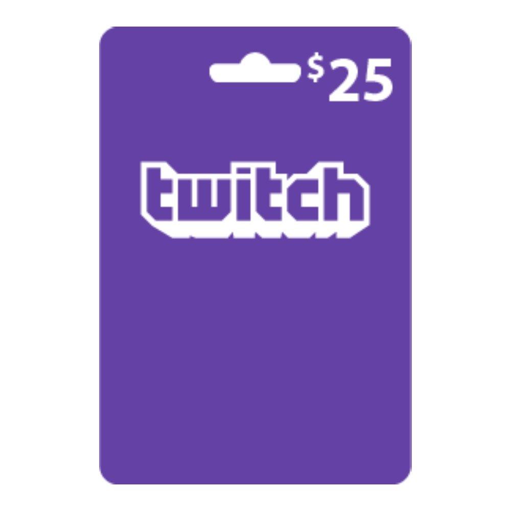 

Twitch card $25