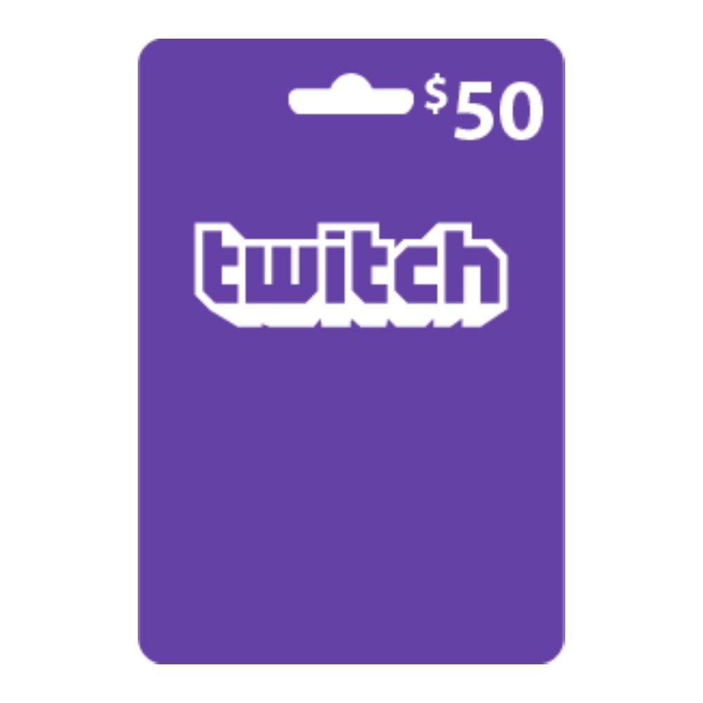

Twitch card $50