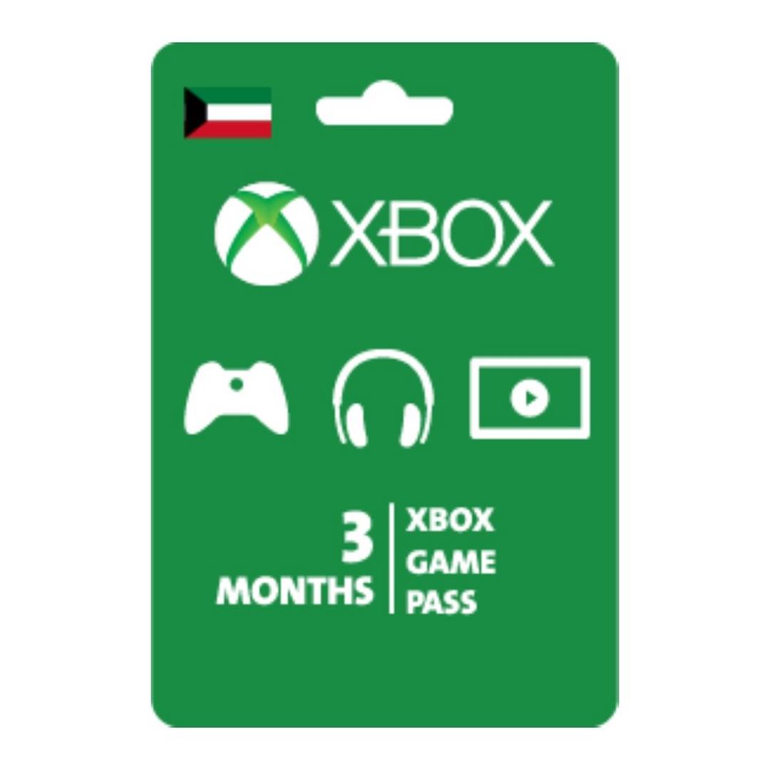 Xbox Game Pass 3 Months (Kuwait Store)