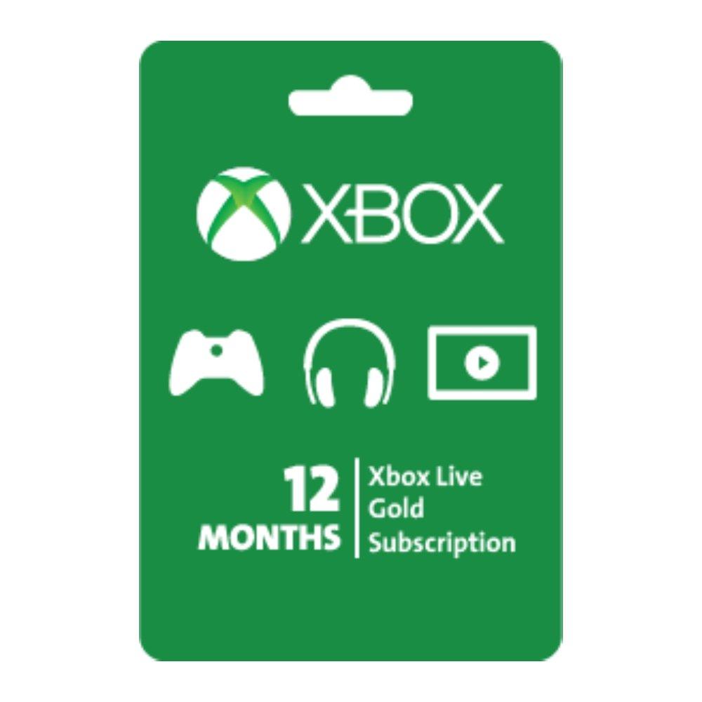 

Microsoft xbox live gift card gold 12 months (europe account)