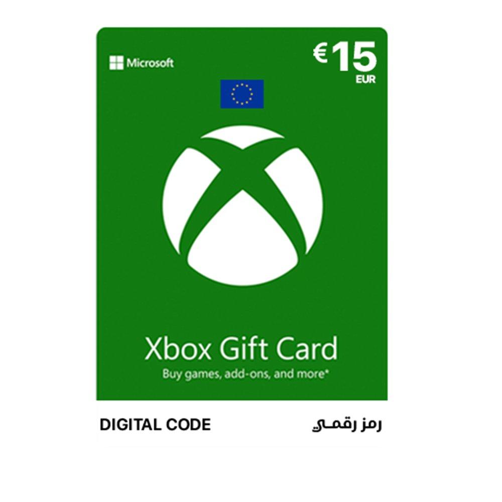 

Microsoft xbox live gift card 15eu (europe account)