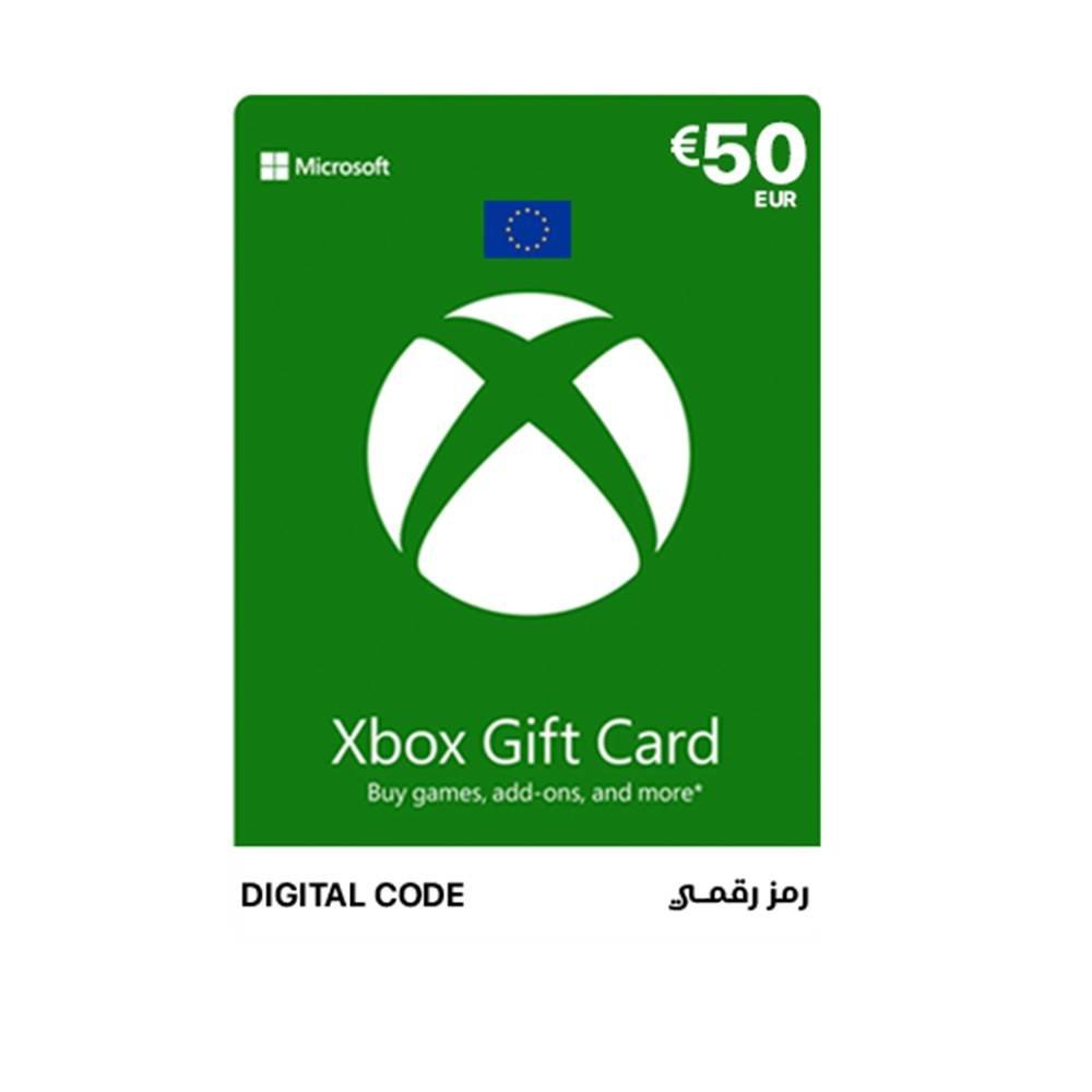 

Microsoft xbox live gift card 50eu (europe account)