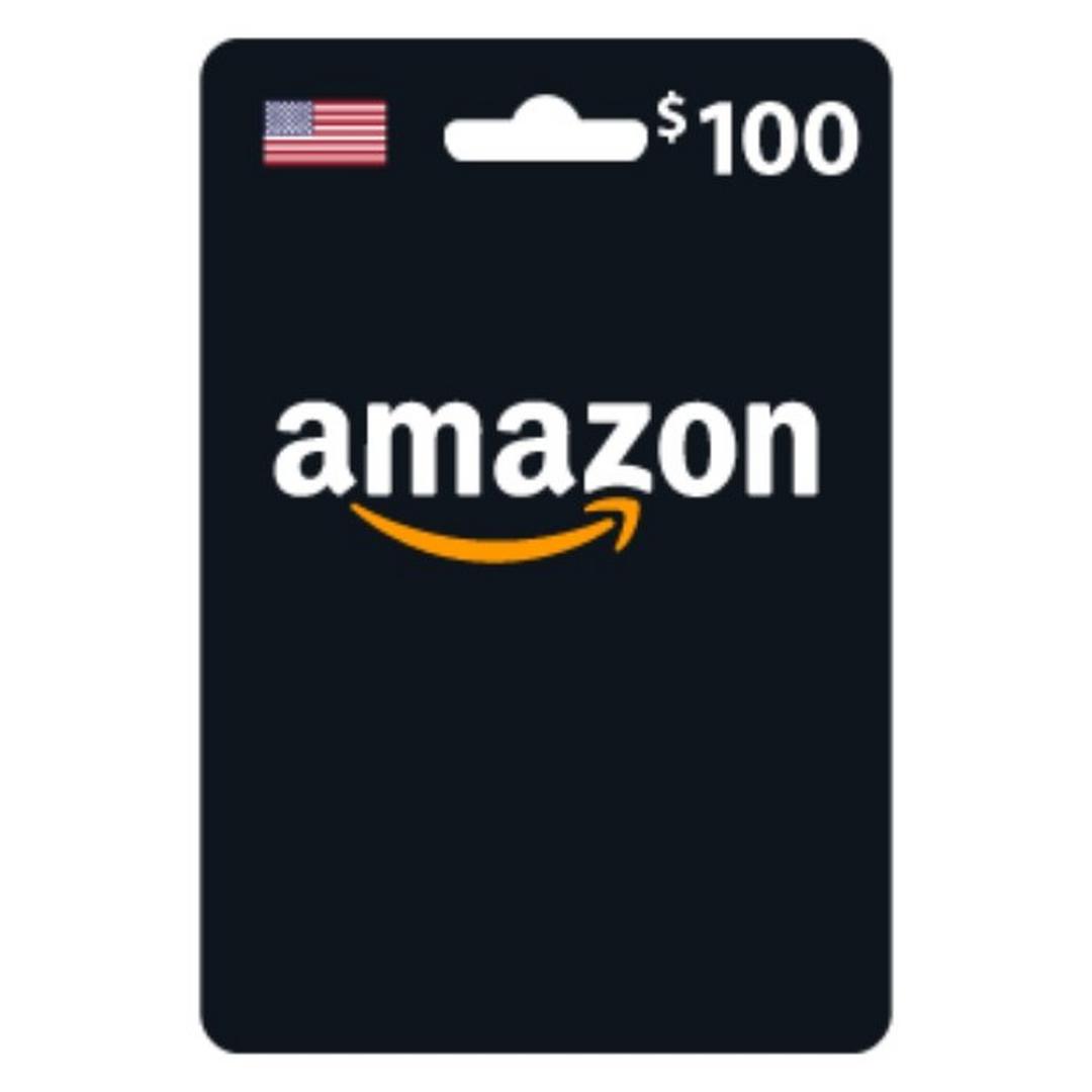 بطاقة أمازون 100 دولار (متجر أمريكي) - إرسال فوري للرمز