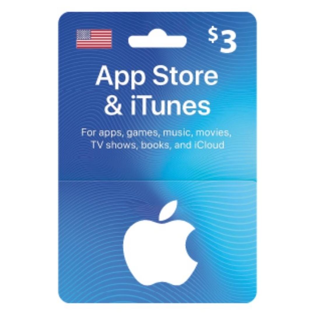 Apple App Store & iTunes Gift Card $3