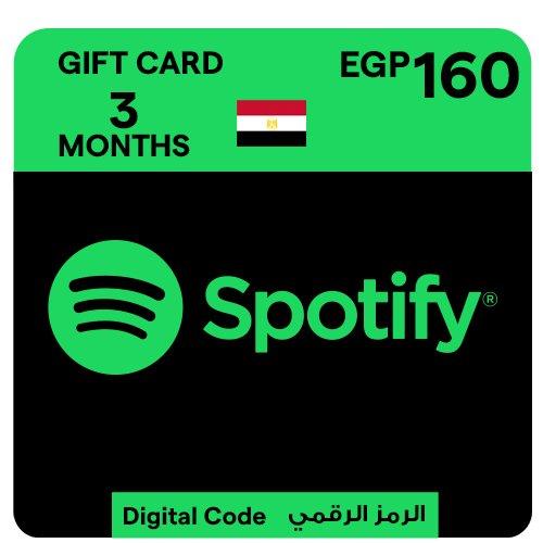 

Spotify premium 3 month subscription (egypt store)