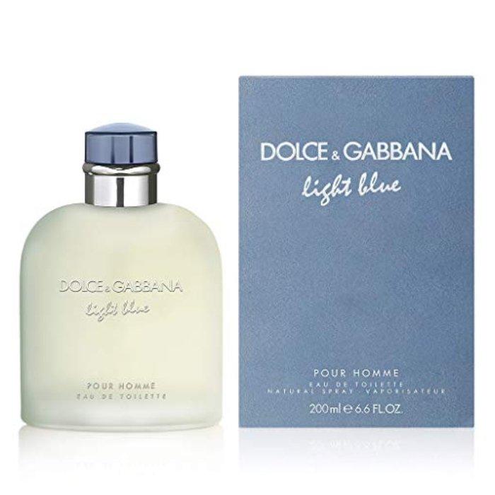 

D&g light blue for men eau de toilette 200ml