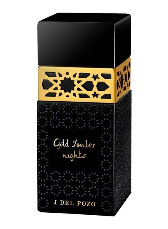 

J. Del pozo gold amber nights for men eau de parfum 100ml