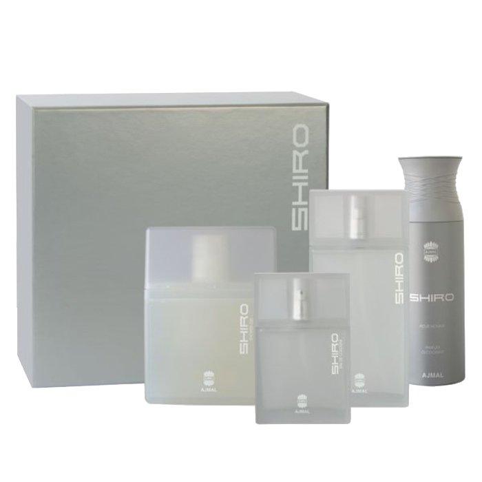 

Ajmal shiro gft st 200ml,225ml,50ml,90ml