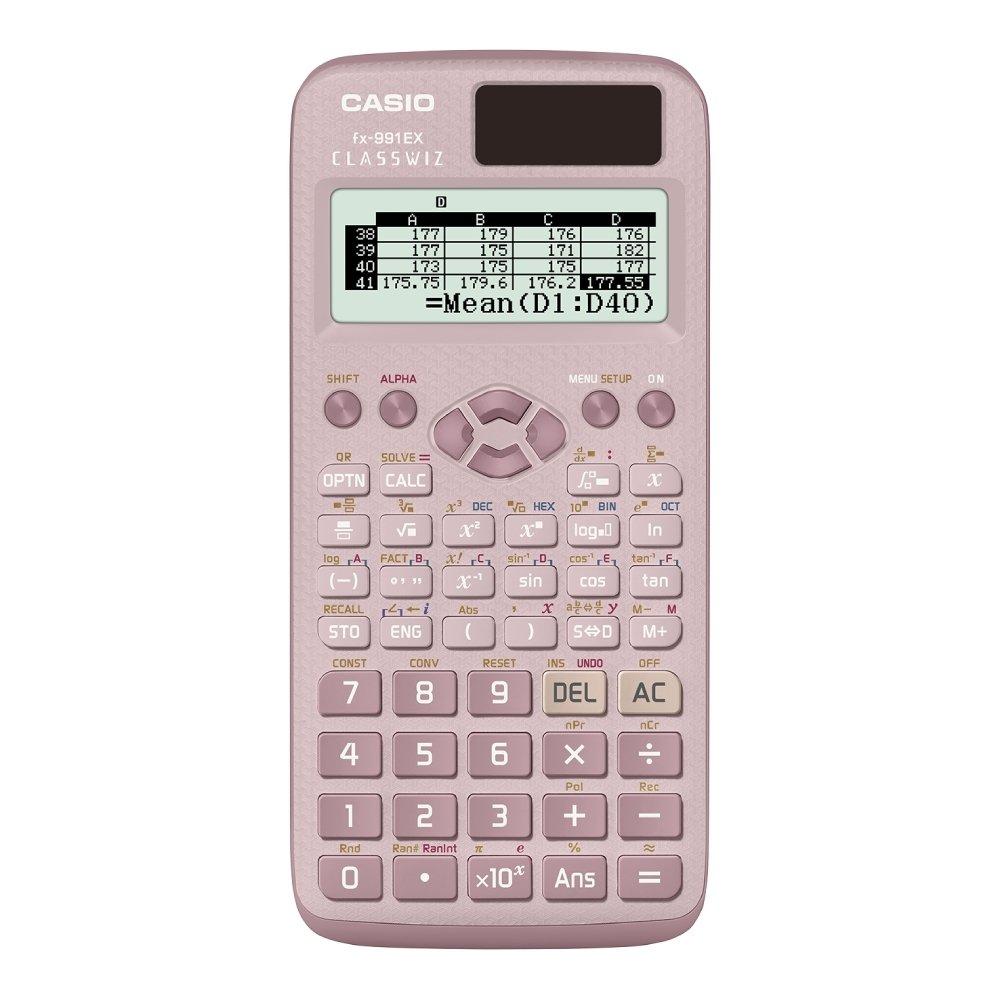 

Casio standard scientific calculators pink (fx-991ex-pk)