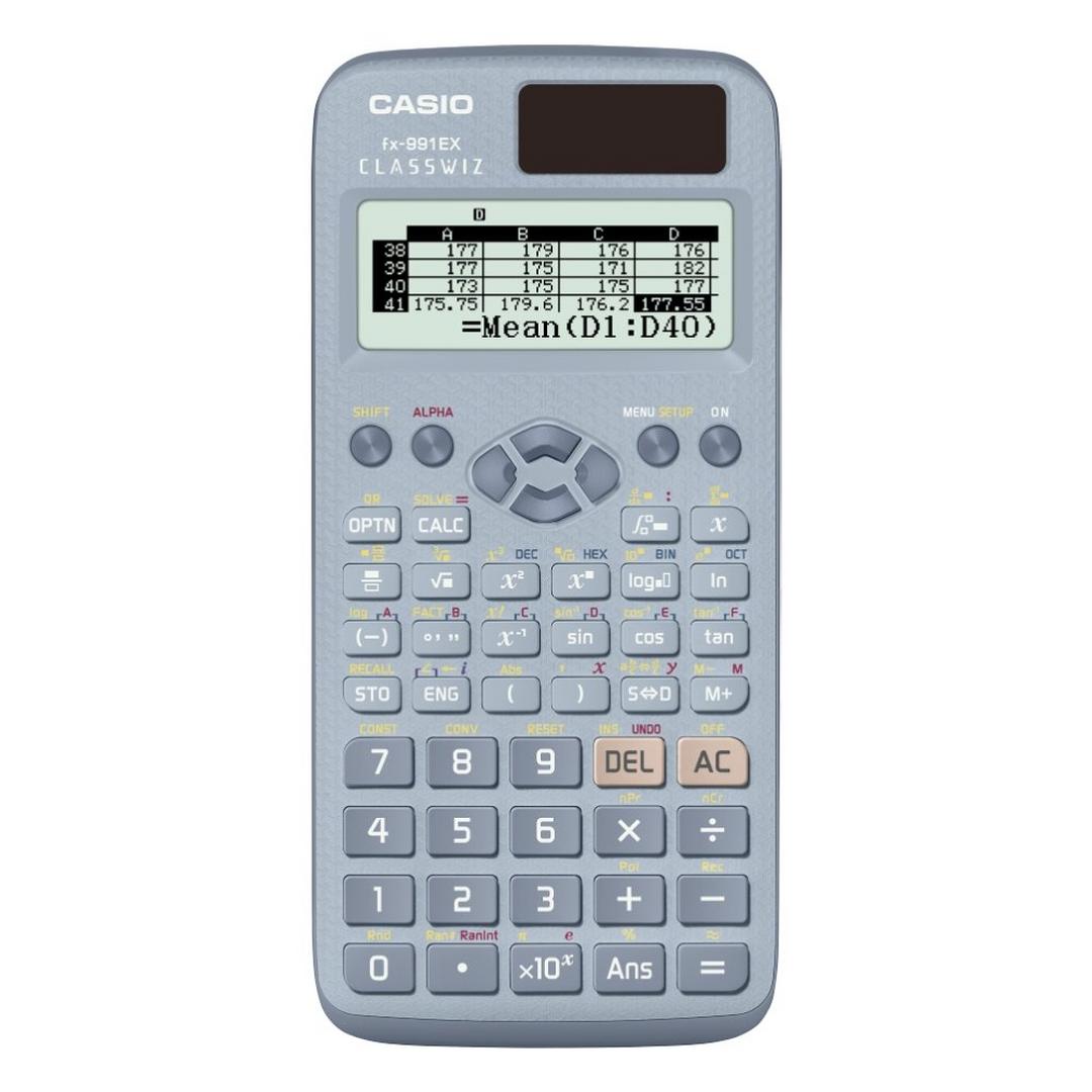 Casio Standard Scientific Calculator - Blue