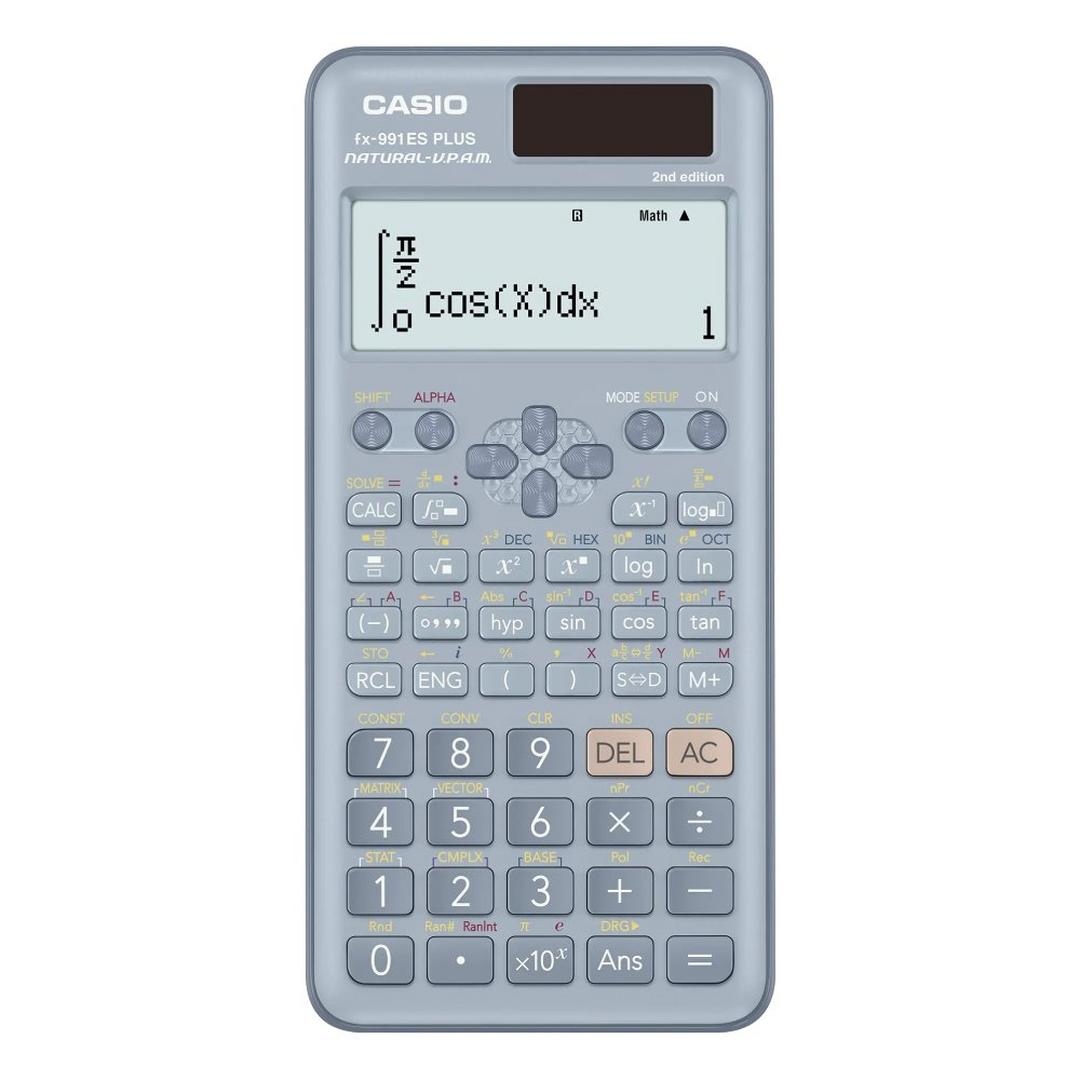 Casio Plus 2 Scientific Calculator - Blue (FX-991ES)