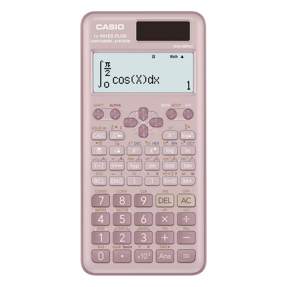 

Casio standard scientific calculators pink 2nd edition (fx-991es+pk)