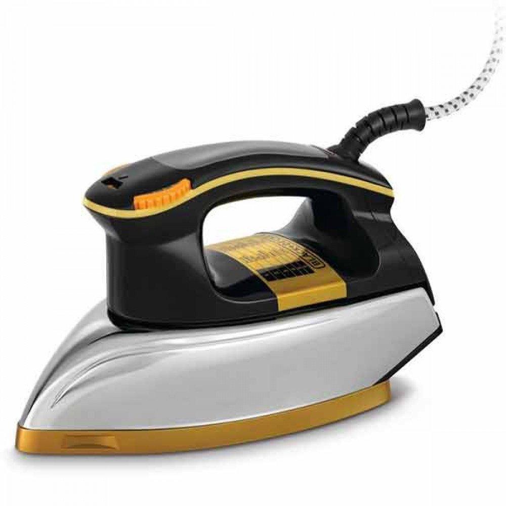 

Black+decker 1200w heavy weight dry iron black/gold f550-b5