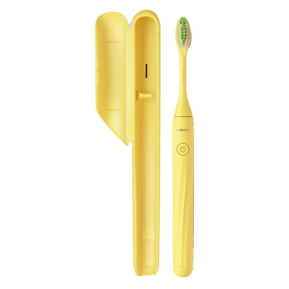 

Philips one battery toothbrush - mango yellow