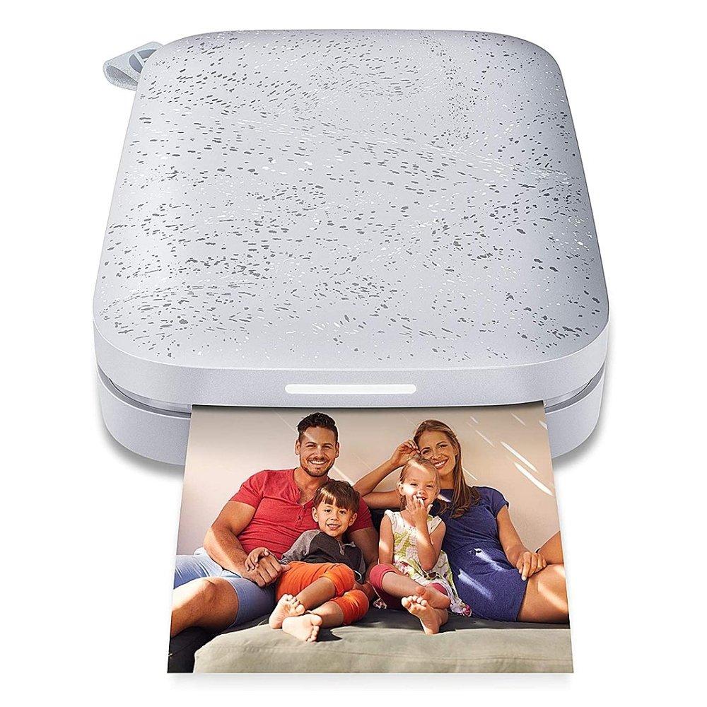 

Hp sprocket portable instant photo printer – luna pearl