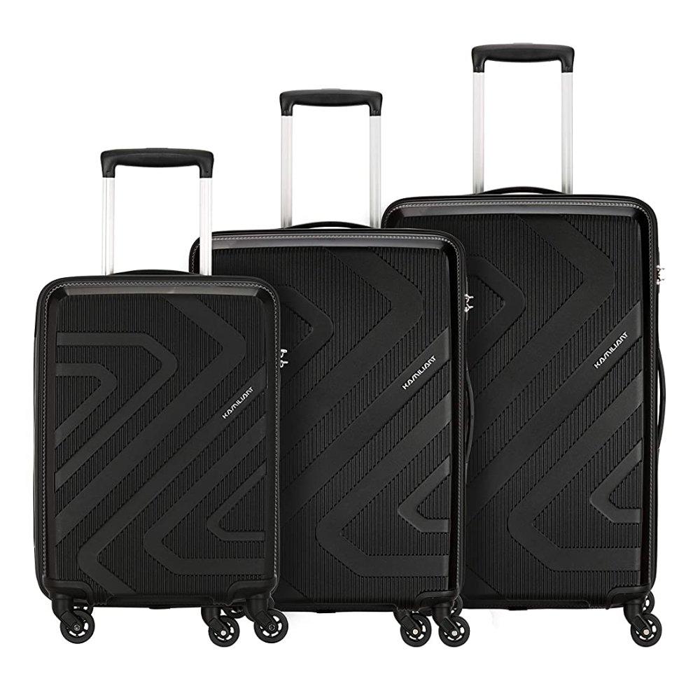 

Kamiliant by american tourister kiza combo set of 3 black