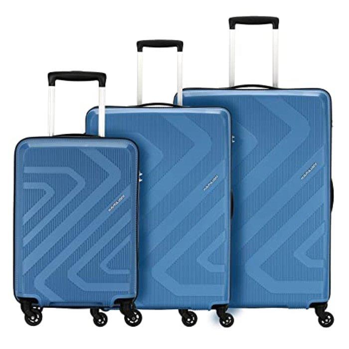 

Kamiliant by american tourister kiza combo set of 3 blue