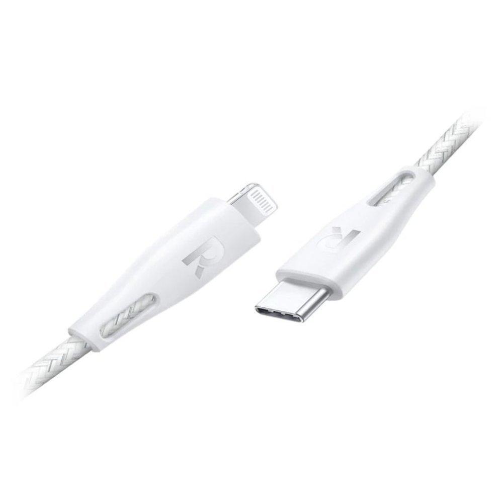 

Ravpower type-c to lightning cable 2m nylon | white (rp-cb1018)
