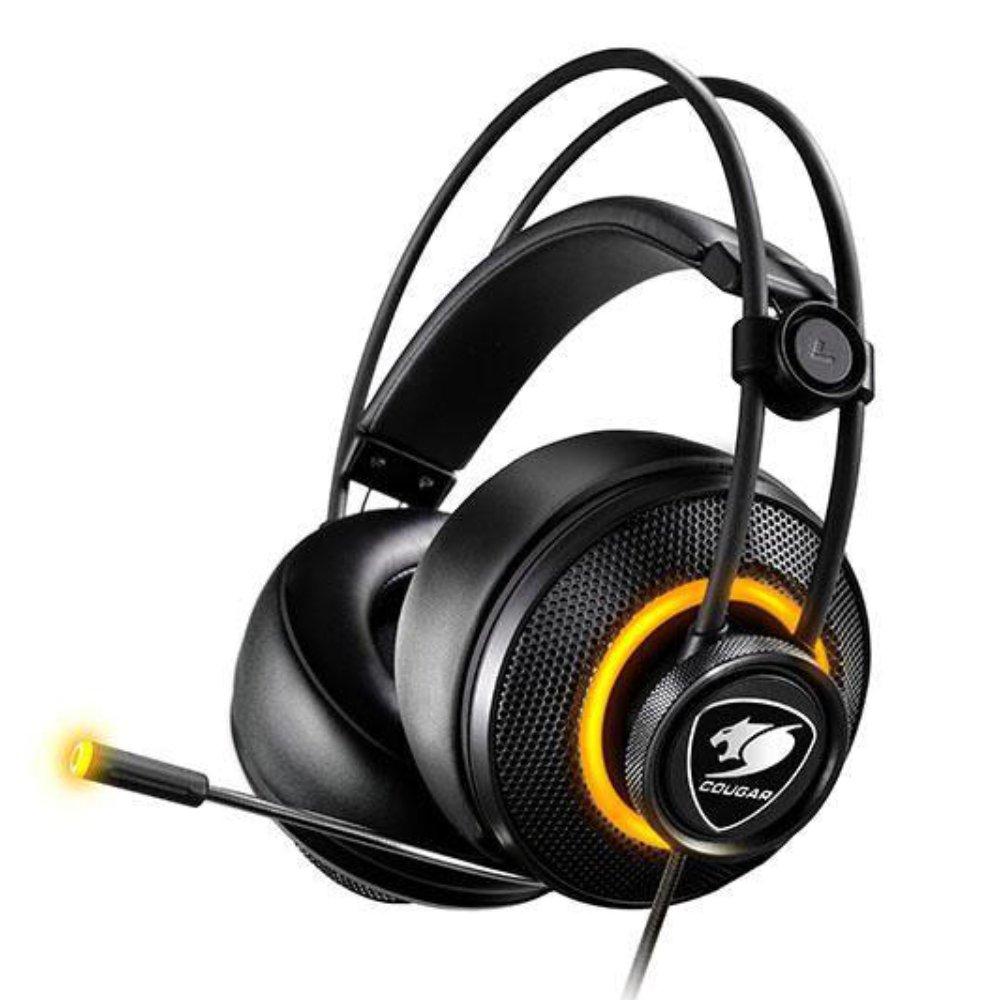 

Cougar gaming headset immersa pro 7. 1 virtual surround - charcoal black