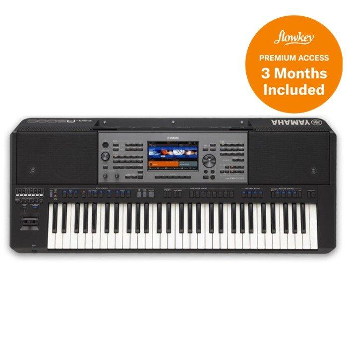 

Yamaha psr-a5000 oriental keyboard with 3 months flowkey premium subscription