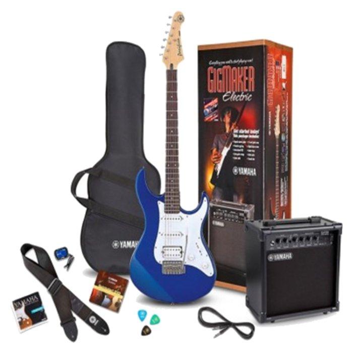 

Yamaha eg112gpii gigmaker electric guitar package - metallic blue