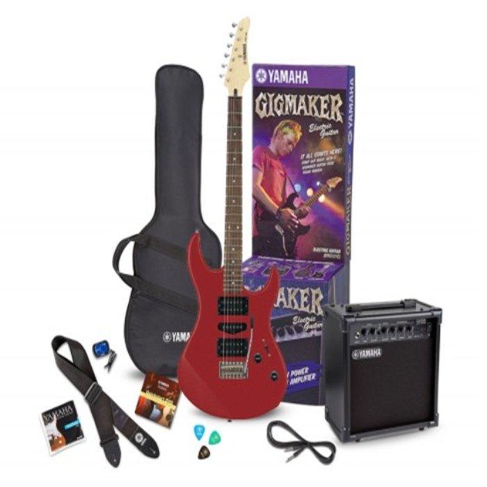 

Yamaha erg121gpii gigmaker electric guitar package - metallic red
