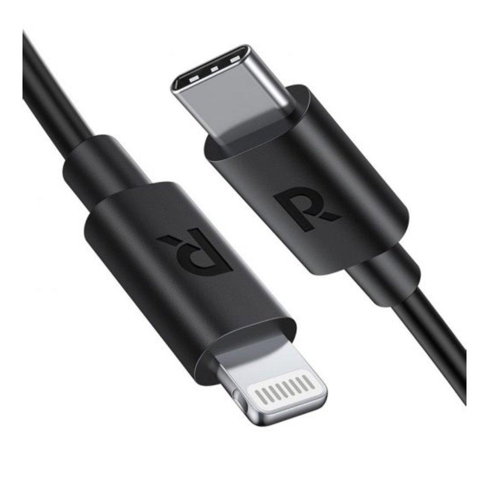 

Ravpower type-c to lightning 2m cable - black